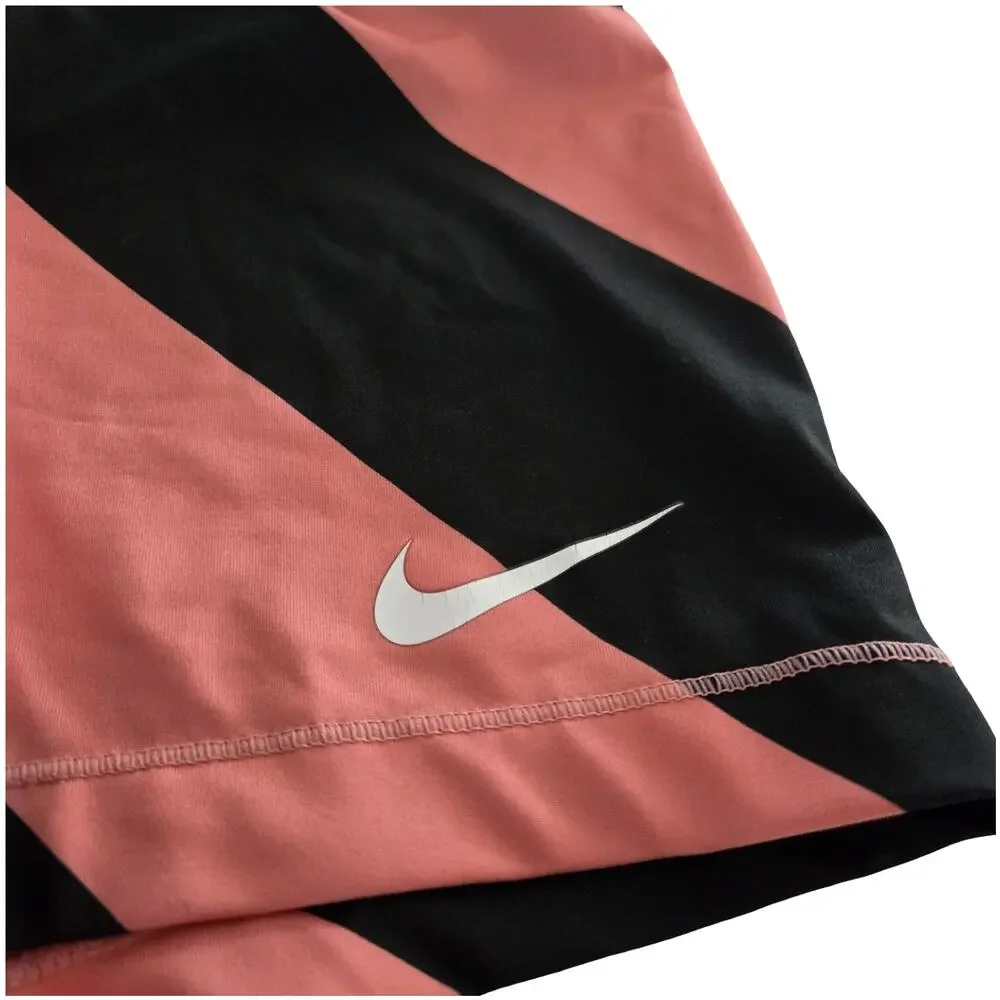 Nike Pro | Dri-Fit Diagonal Stripe Competition Shorts Sunblush/Black/White